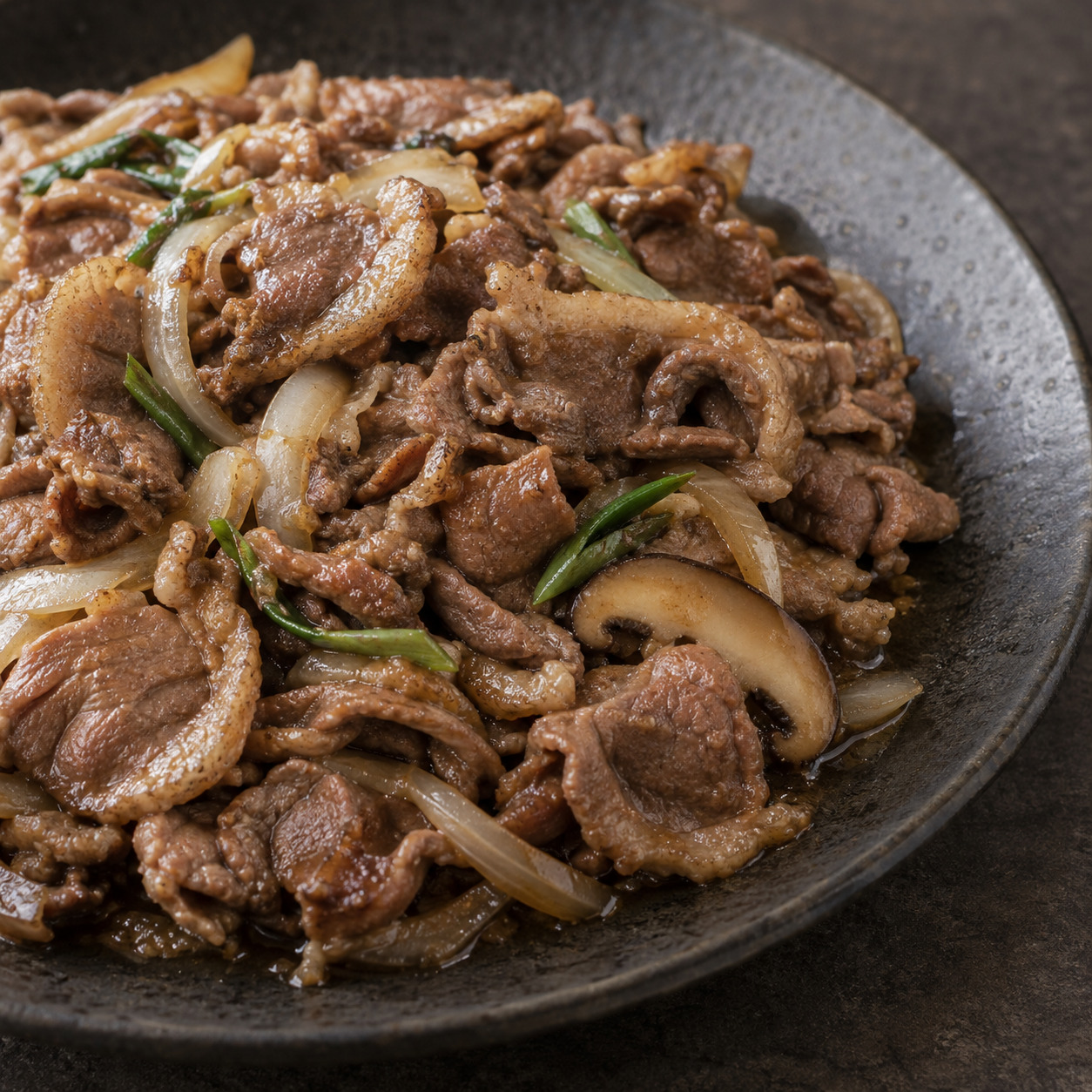 원조손맛 오리 궁중 불고기 조리 예시